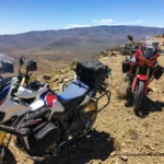 Africa-Twin-Adventures-drinking-water-on-Ouberg-Pass